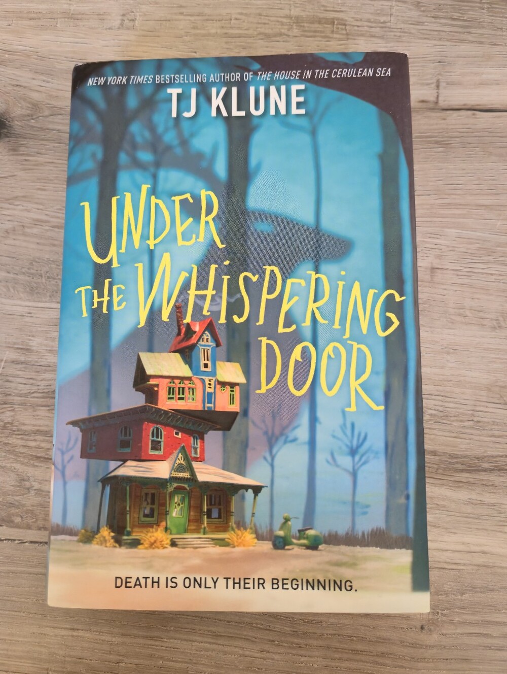 Under the Whispering Door by TJ Klune - Blue Cover